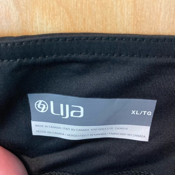 LIJA Sz XL Tennis Skirt Skort Stretchy  Fabric Ruffled Hem - Picture 3 of 5